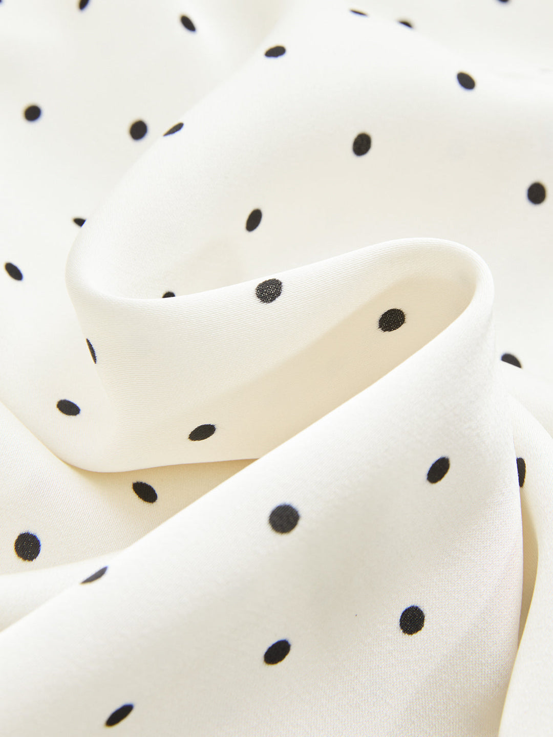 Polka Dot Wrap Tie Waist Mini Dress