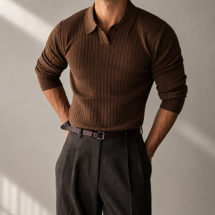 SUWON V-Neck Polo