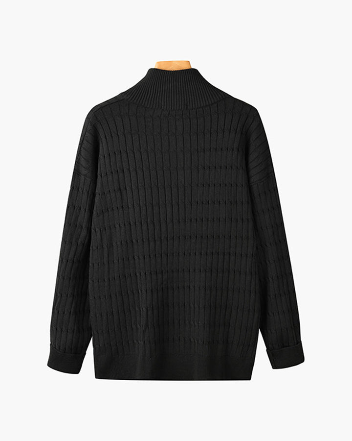 GWANGJU Half Zip Sweater
